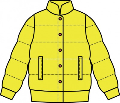 大雪の日に通販で冬服を買う